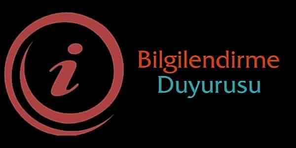 bilgilendirme